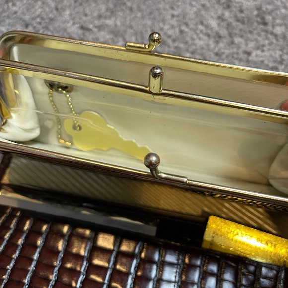 Vintage Belle Brummel Moc Alligator Brown Wallet - Picture 12 of 12